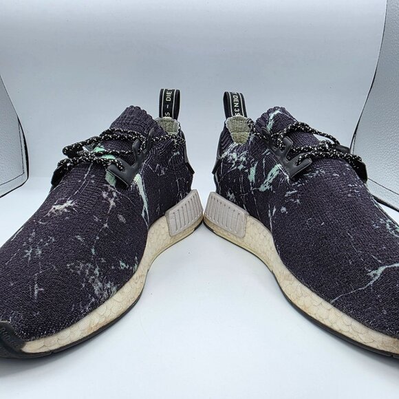 adidas NMD_R1 Primeknit 2018 Mint Marble Mens Size 9 Athletic Shoes Walking Run - Picture 3 of 13